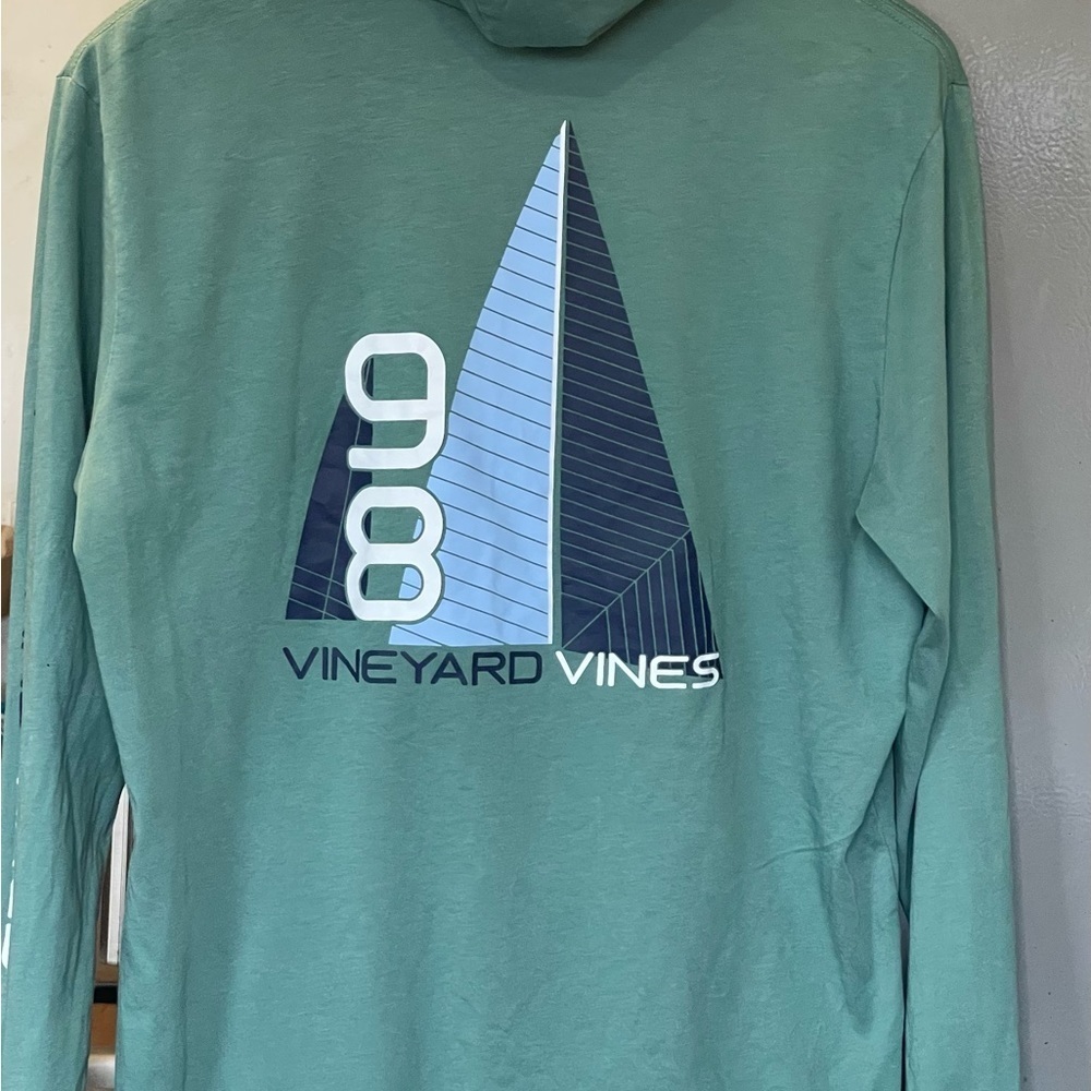 Vineyard vines girls green long sleeve t-shirt